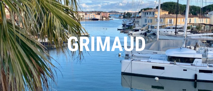 Bateau à Grimaud