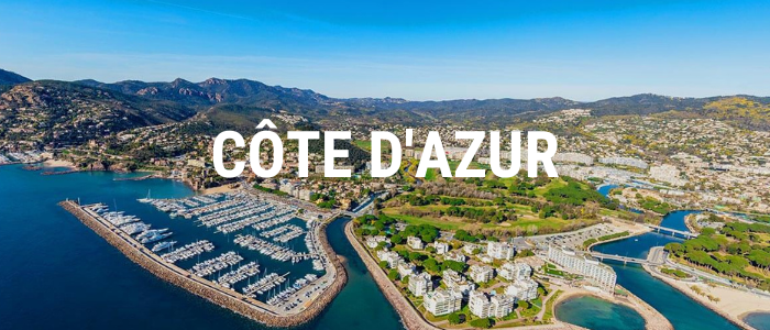 Bateau sur la Côte d'Azur
