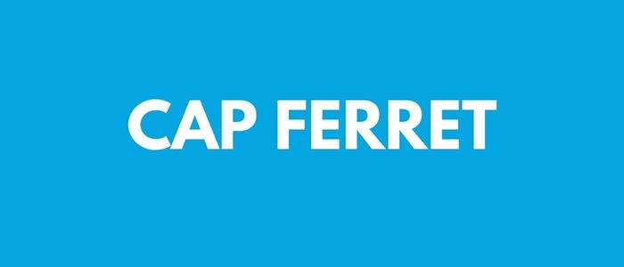Bateau à Capr Ferret