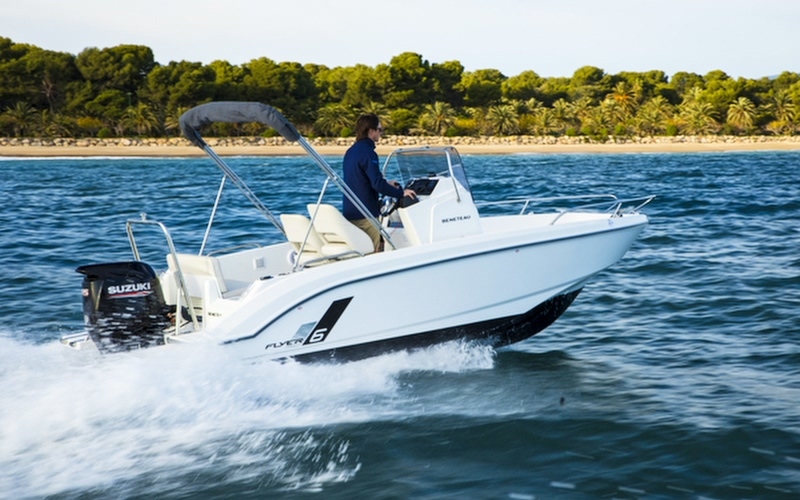 Offre Liberty Pass d'un bateau moteur Flyer 6 Spacedeck à brest