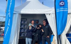 Équipe Liberty Pass au salon Mille Sabords Crouesty 2025