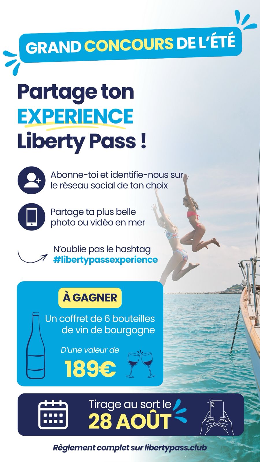 Grand Concours de l'été Liberty Pass