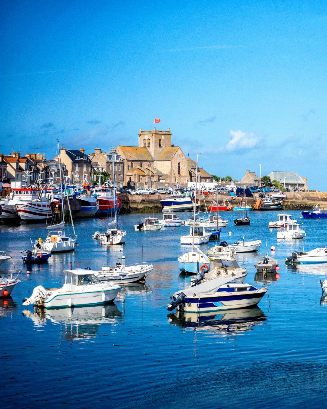 Navigation vers Barfleur depuis Cherbourg