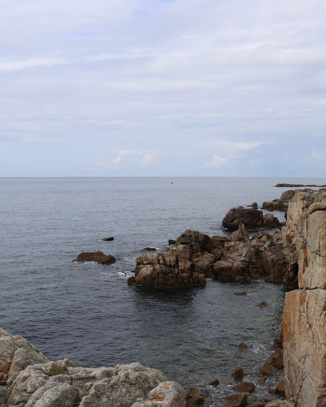 Navigation le long de la côte sauvage depuis Le Pouliguen