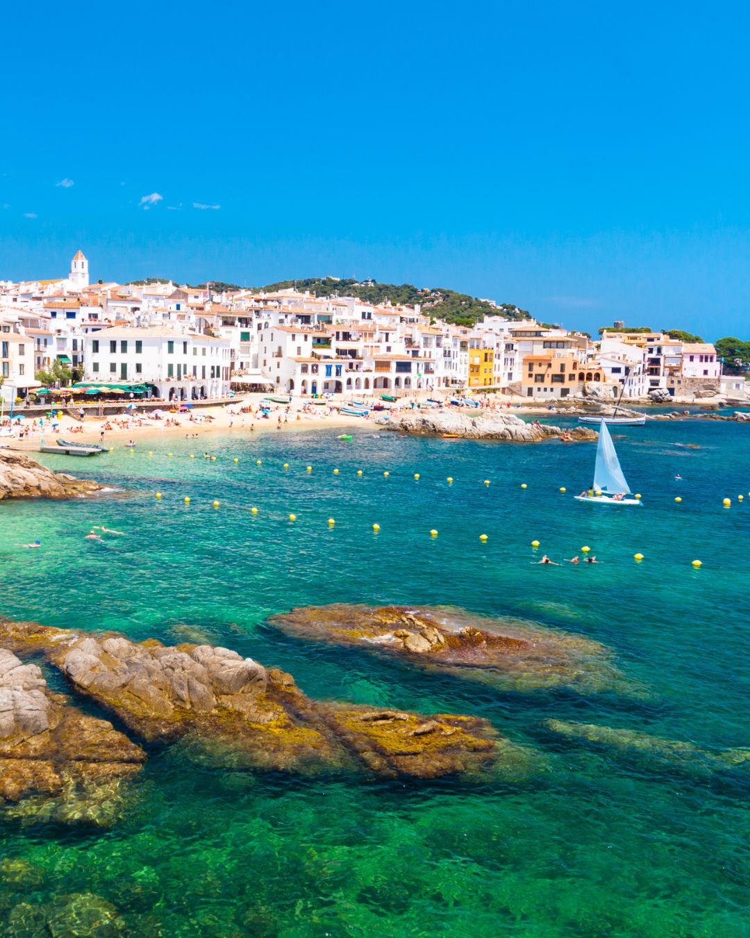 Navigation en Catalogne sur la Méditerranée