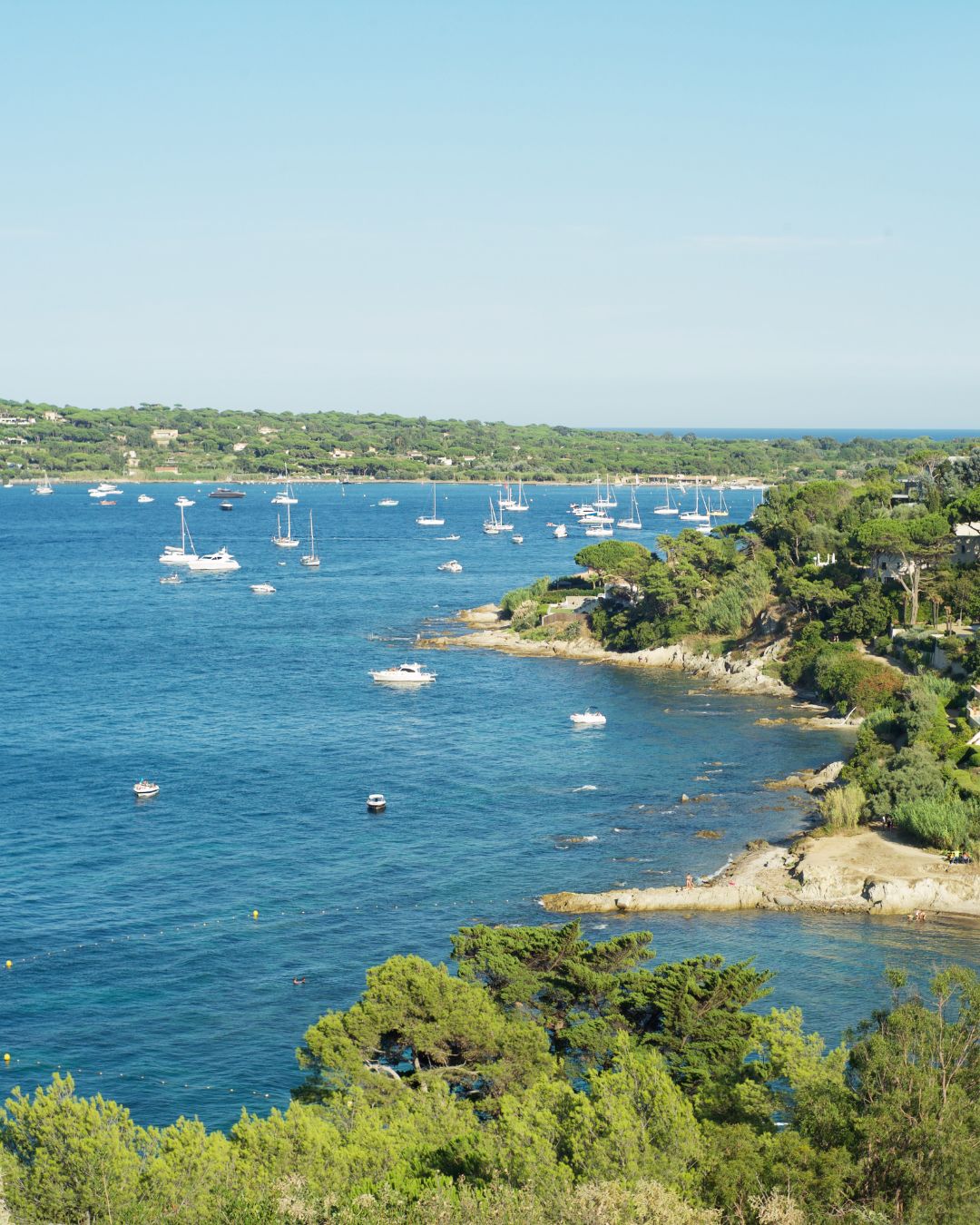 Navigation à Cogolin dans le golfe de Saint-Tropez