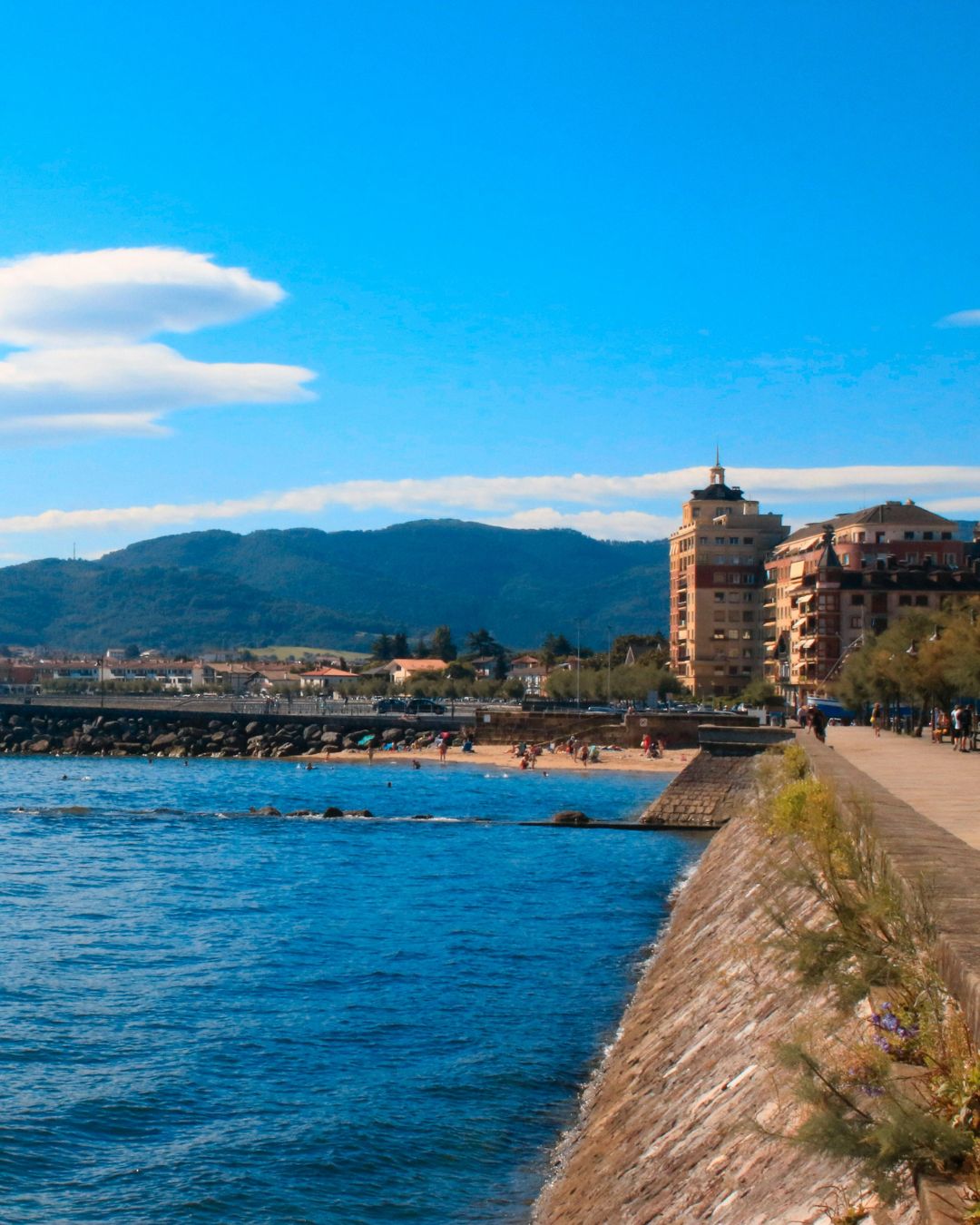 Navigation vers Hondarribia depuis Hendaye