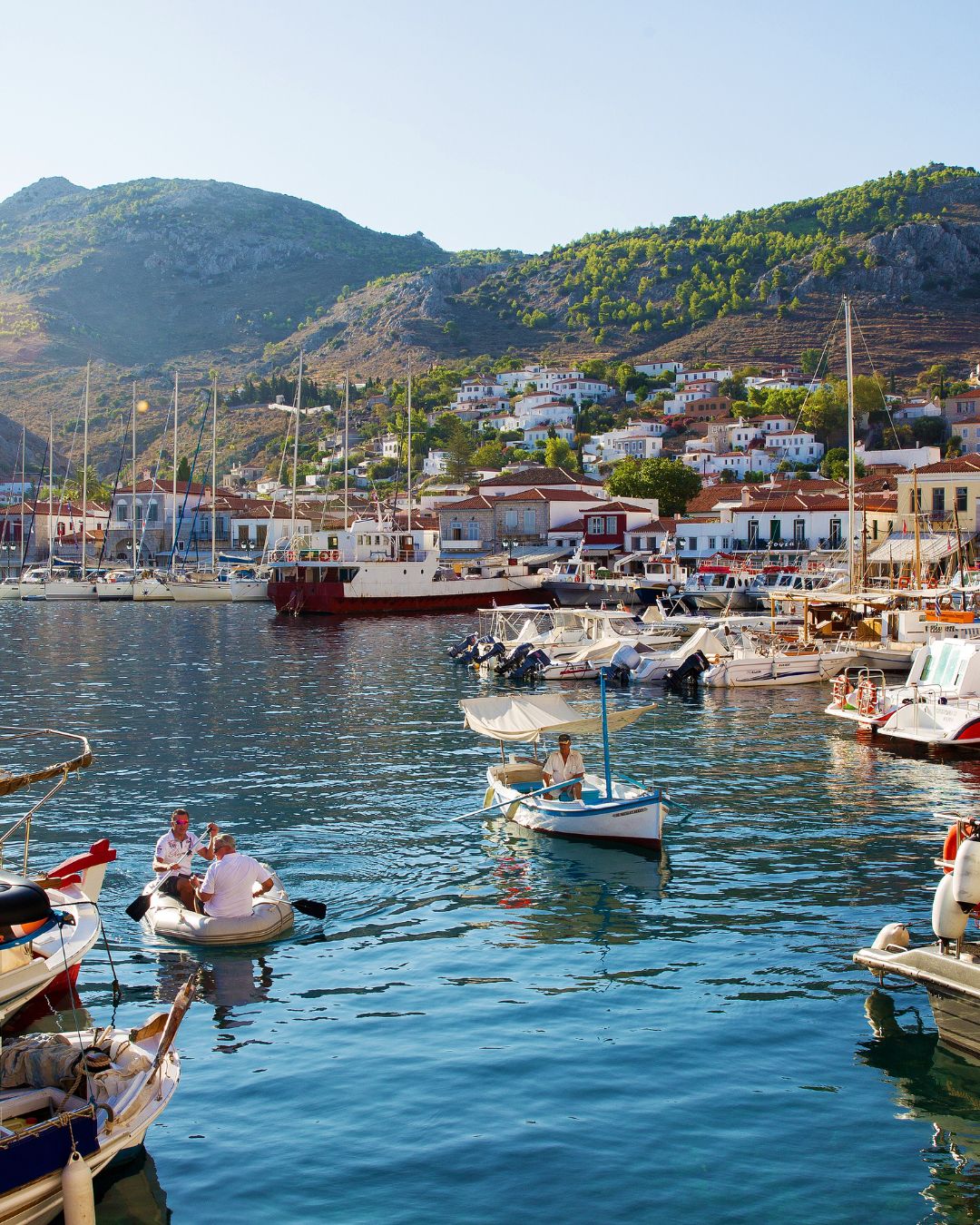 Navigation vers l'île d'Hydra depuis Athènes