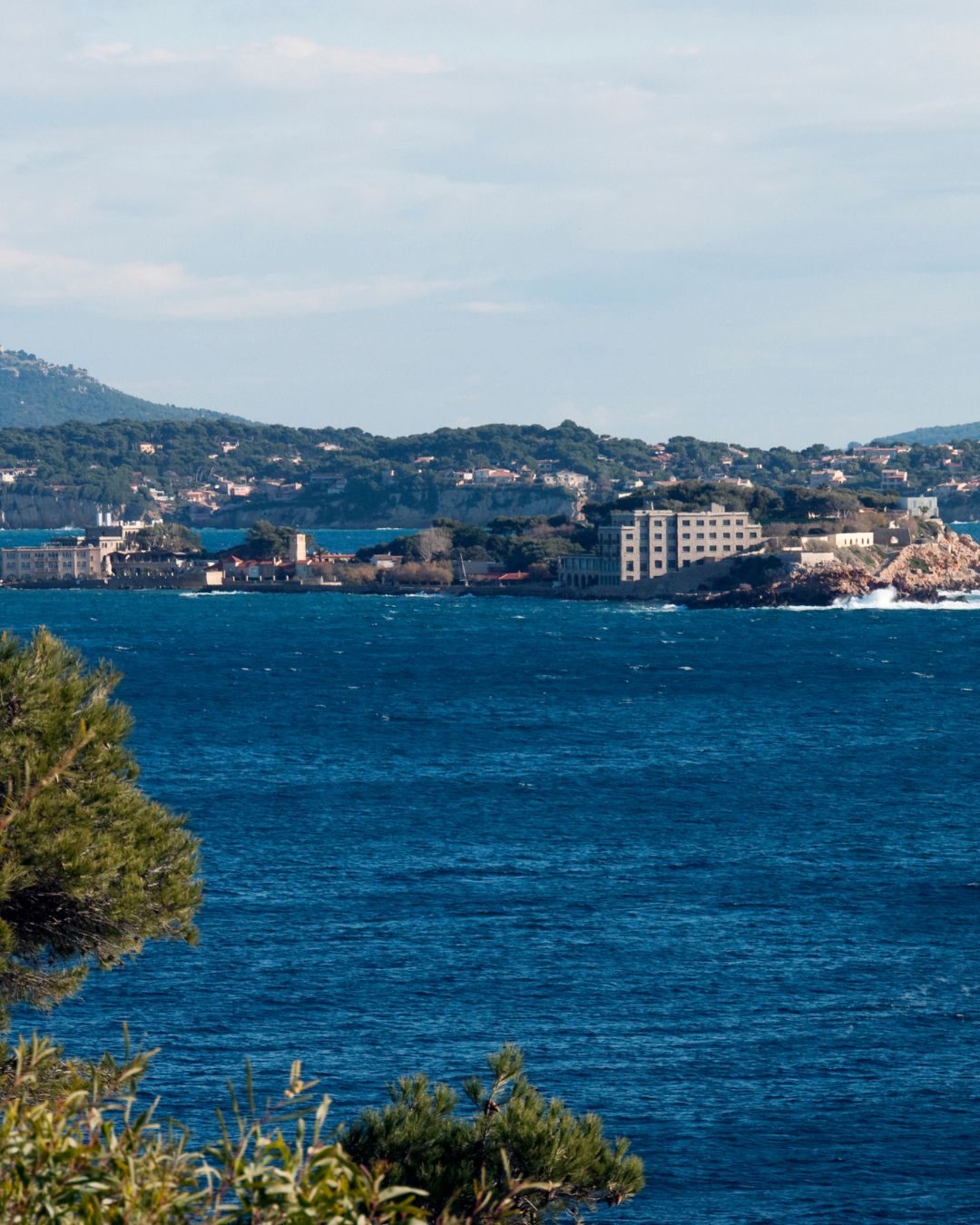 Navigation vers l'île de Bendor depuis Bandol