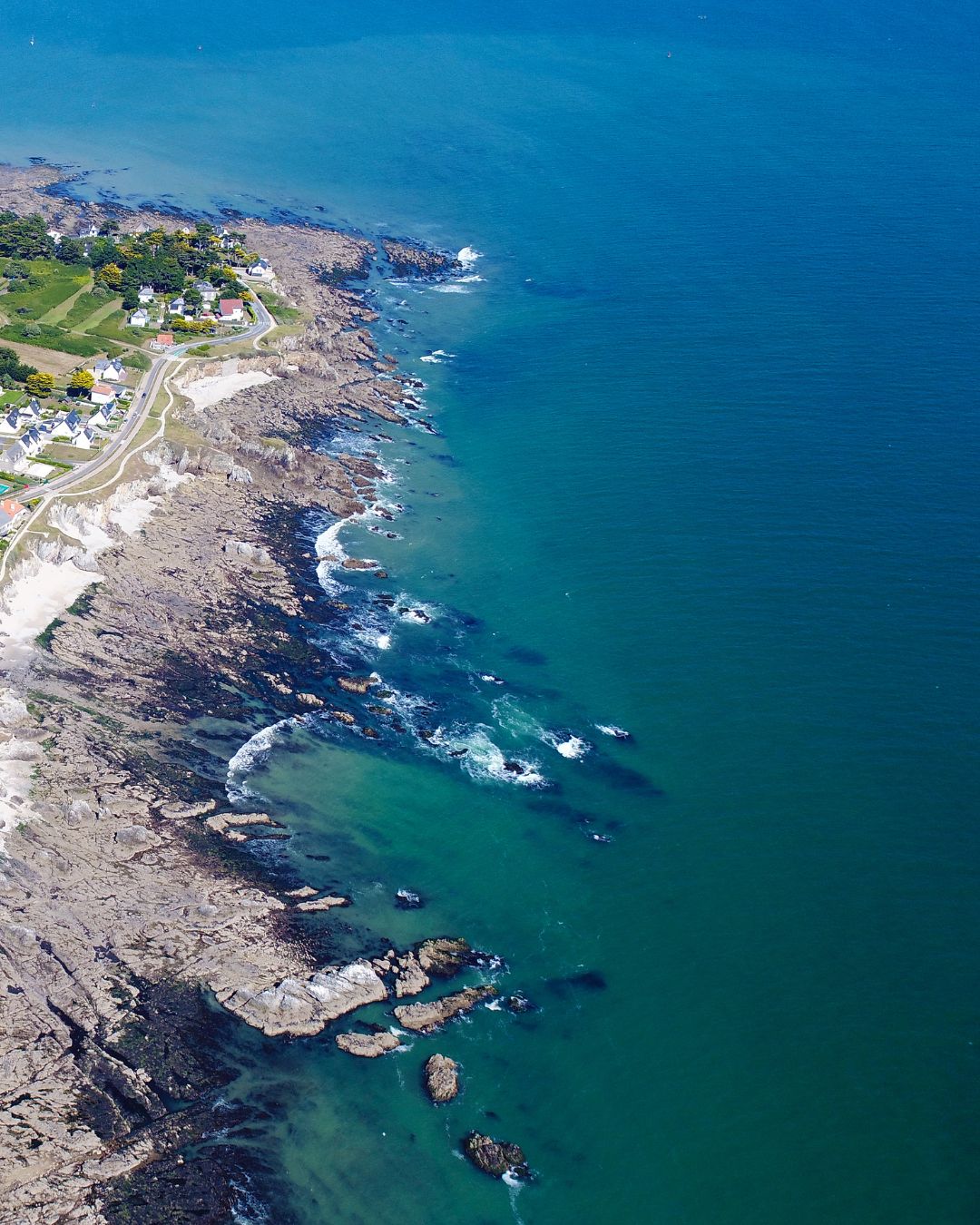 Navigation au Pouliguen sur la côte Atlantique