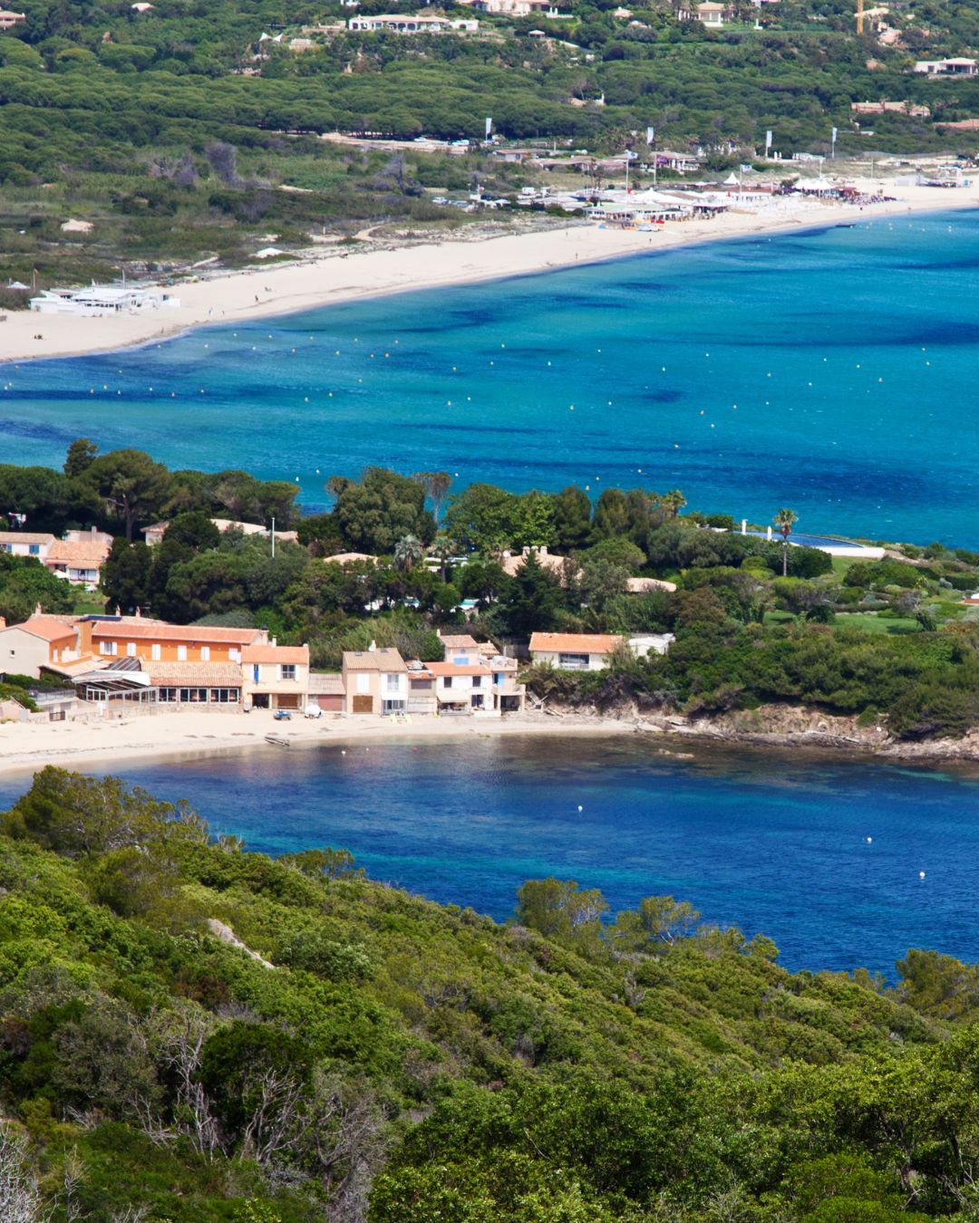 Navigation vers la plage de Pampelonne depuis Cavalaire-sur-Mer