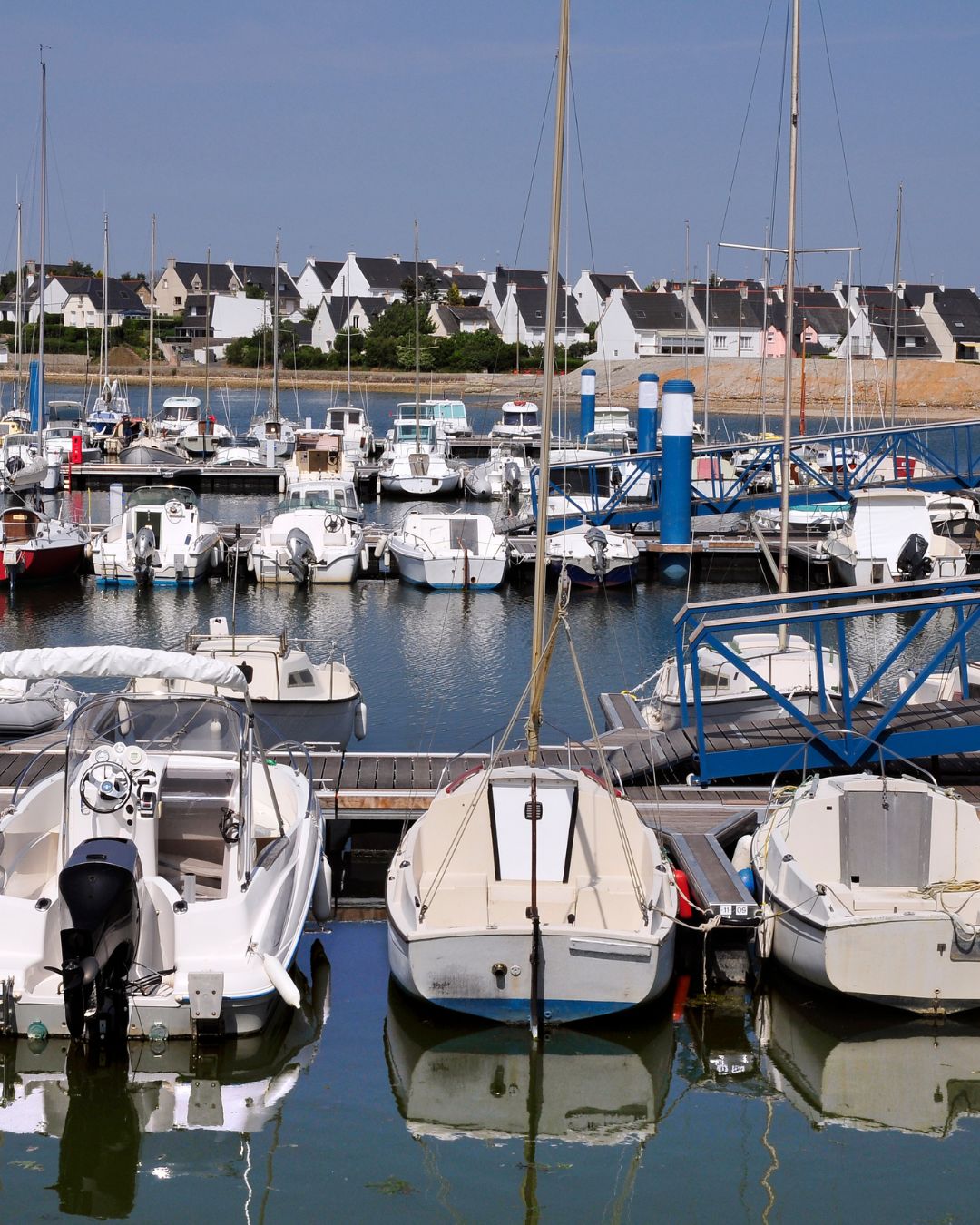 Navigation à Locmiquélic dans la rade de Lorient
