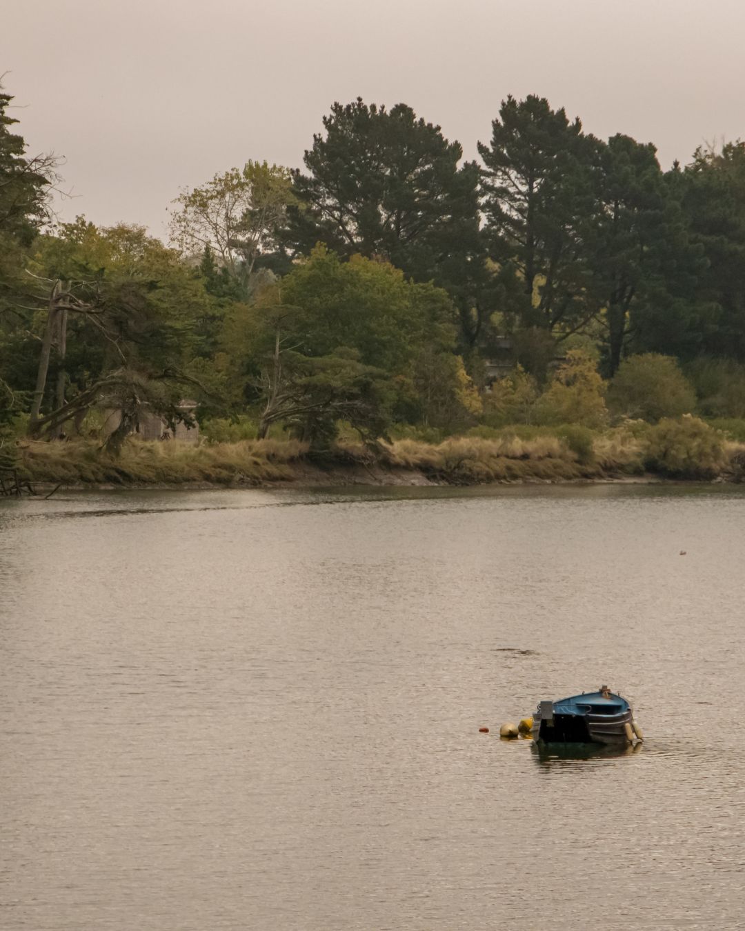 Navegación por el río de Auray, en Morbihan