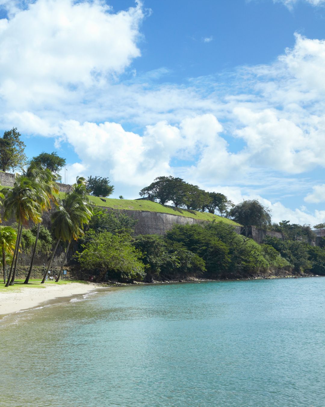 Navigation dans la baie de Fort-de-France en Martinique
