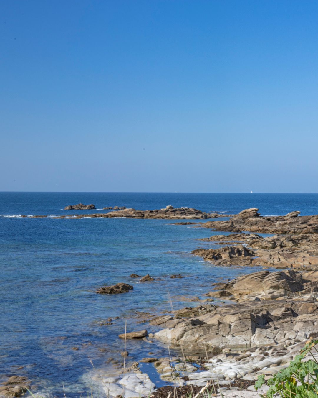 Navigazione da La Trinité-sur-Mer nella baia di Quiberon