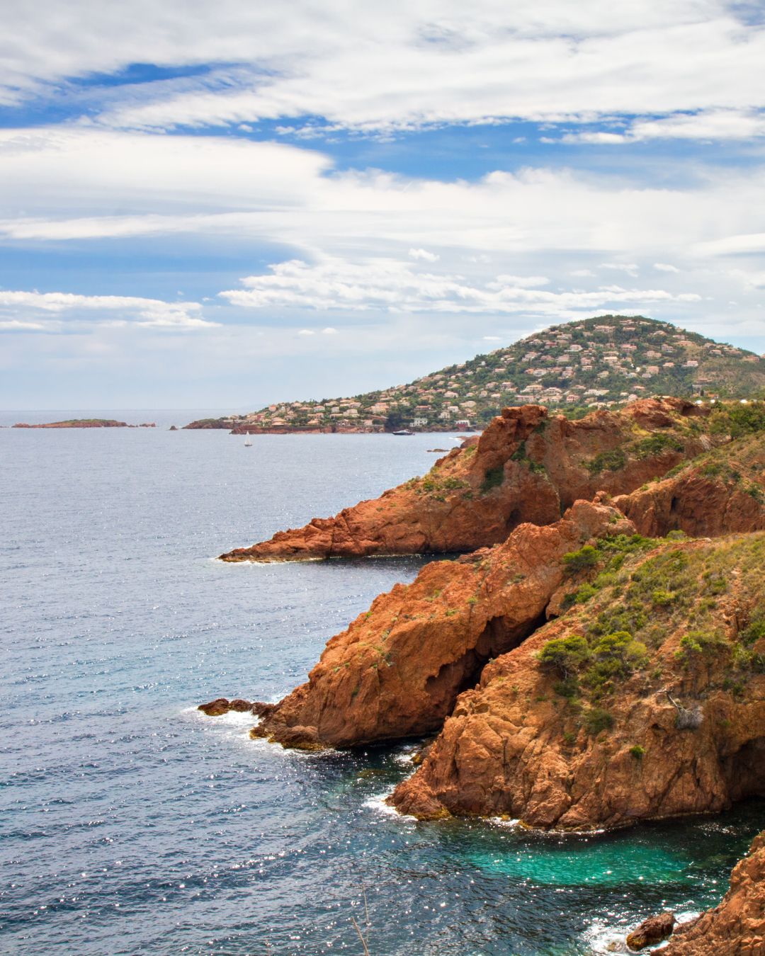 Navigation vers l'île d'Or depuis Fréjus