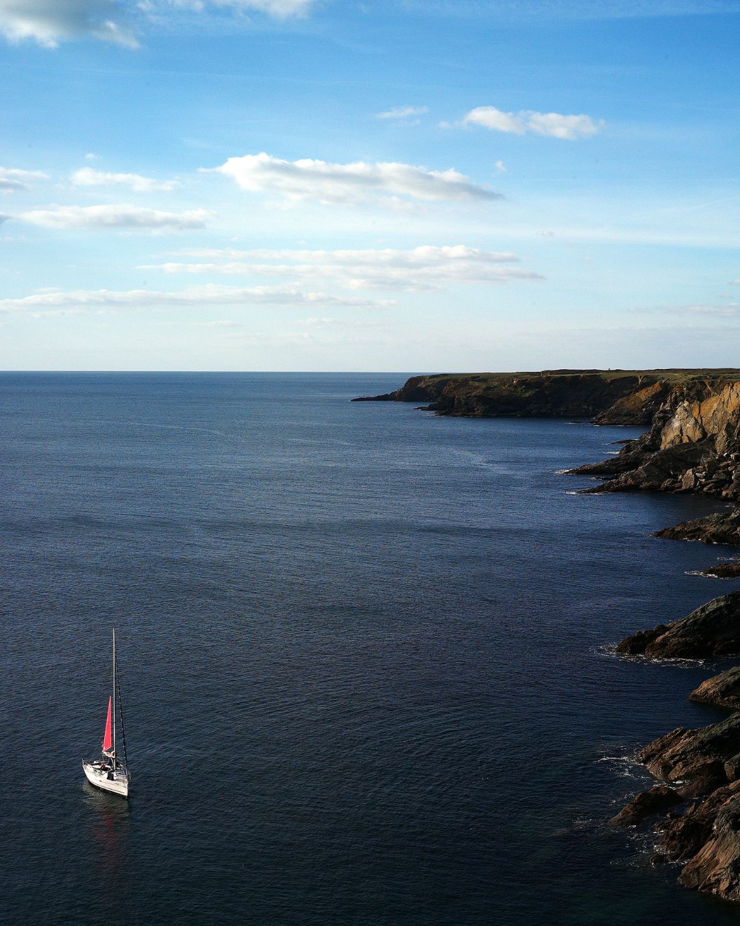 Navigation en bateau à Lorient en Bretagne Sud
