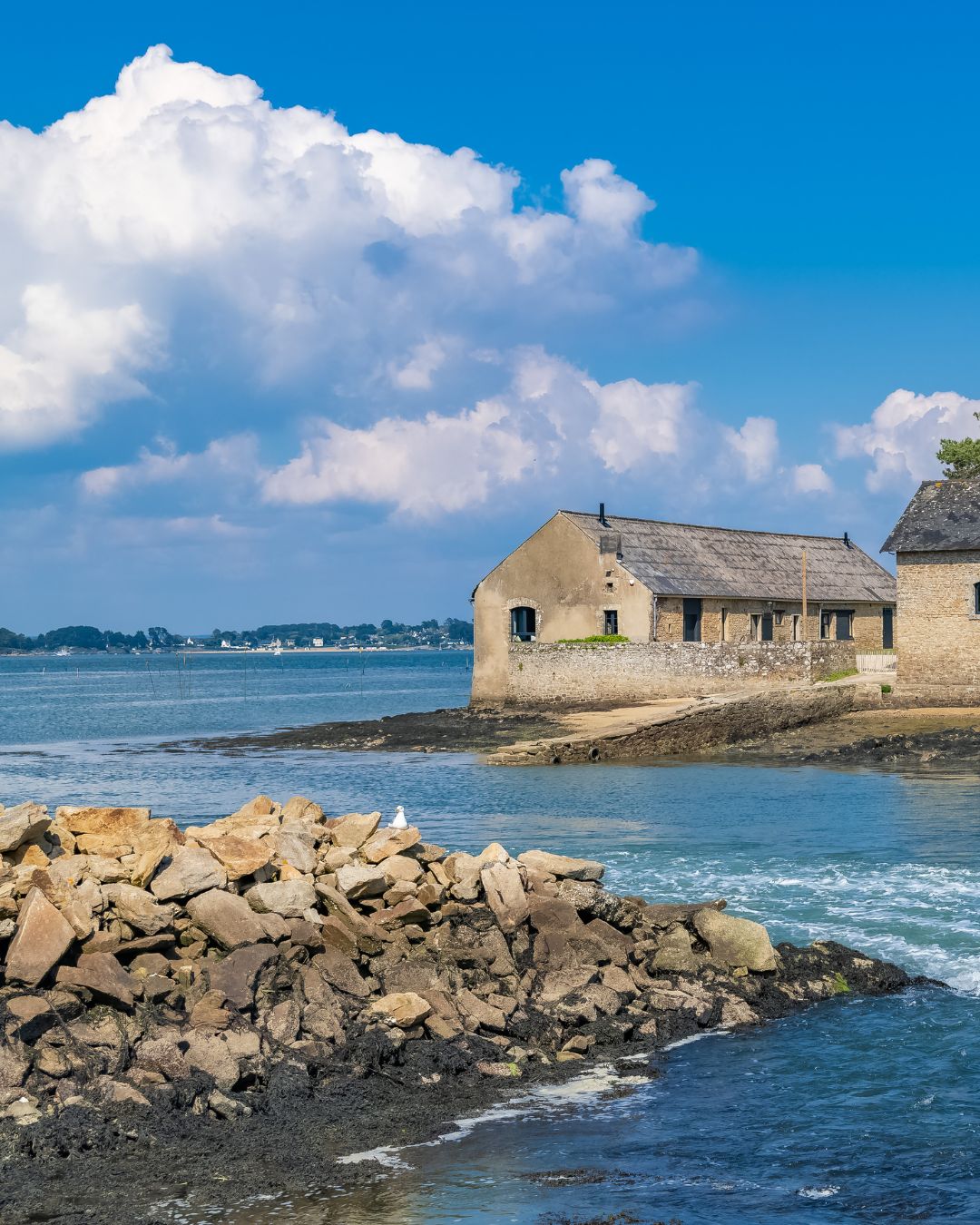 Come raggiungere l'isola di Berder da Baden