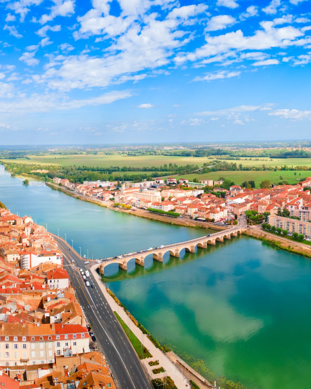 Navigation à Mâcon sur la Saône