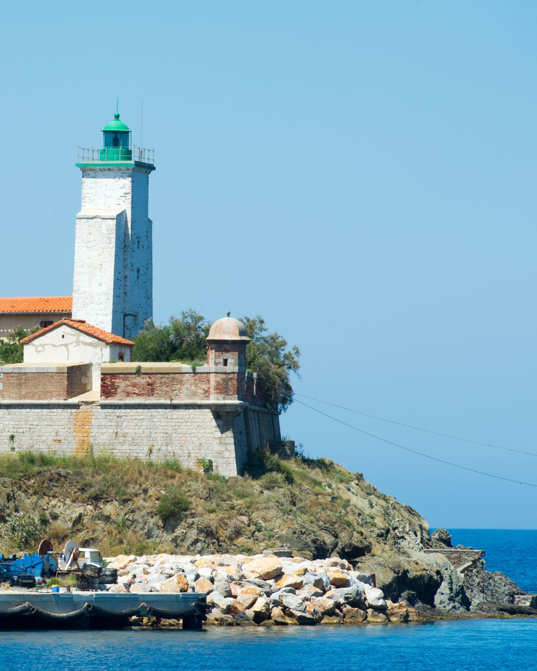 Navigation vers Port-Vendres depuis Saint-Cyprien