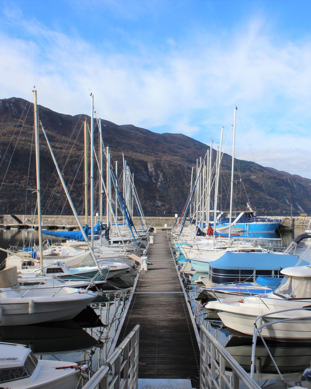 Navigation à Aix-les-Bains sur le lac du Bourget