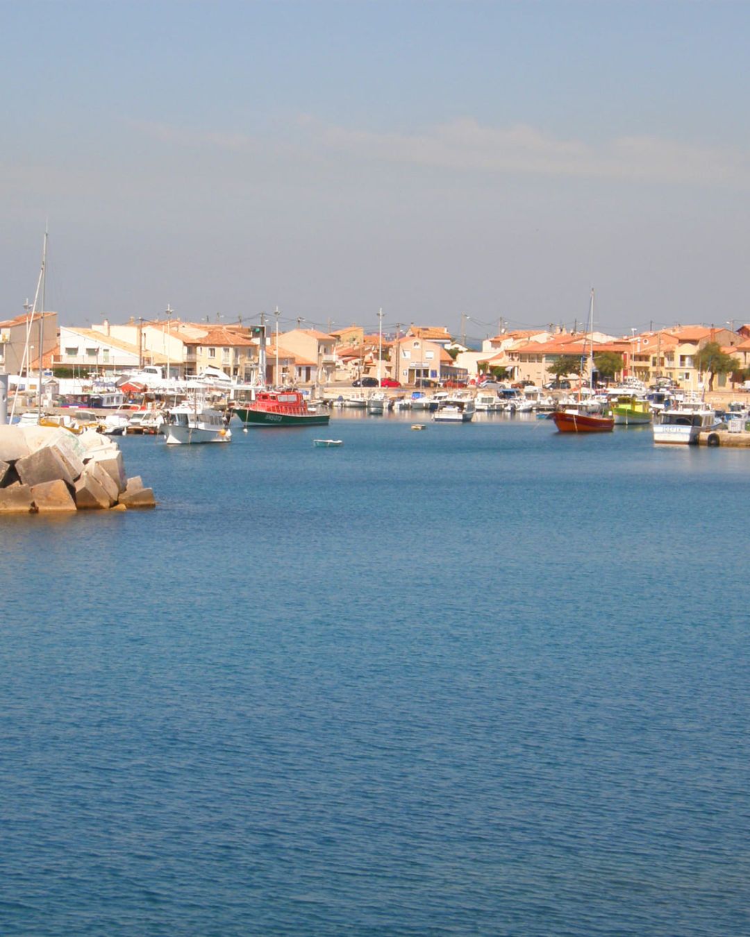 Le port de Carro sur le littoral de Martigues