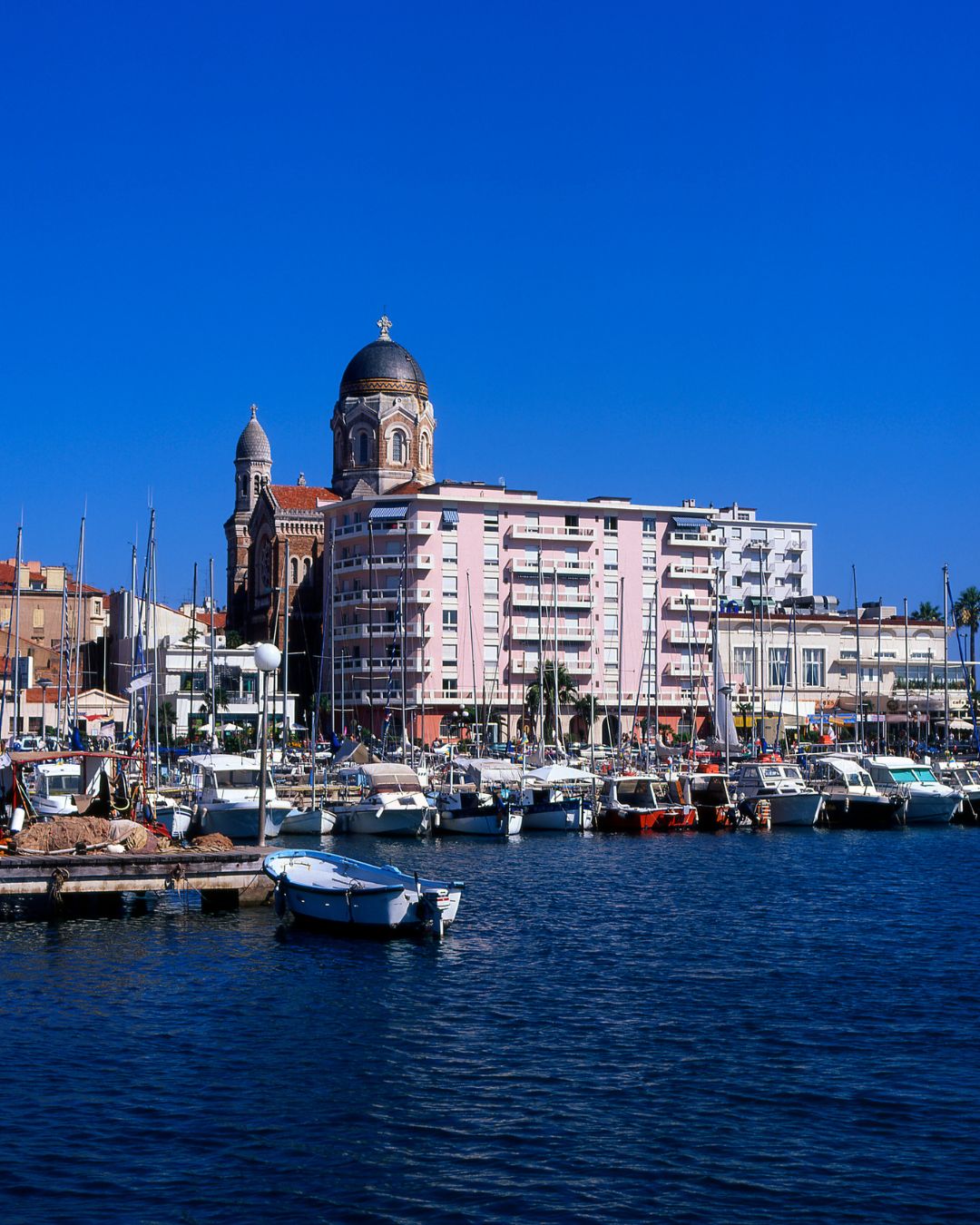 Le littoral de Saint-Raphaël sur la côte méditerranéenne