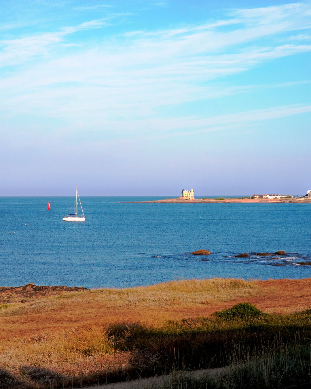 Journée de navigation et mouillage dans la baie de Quiberon