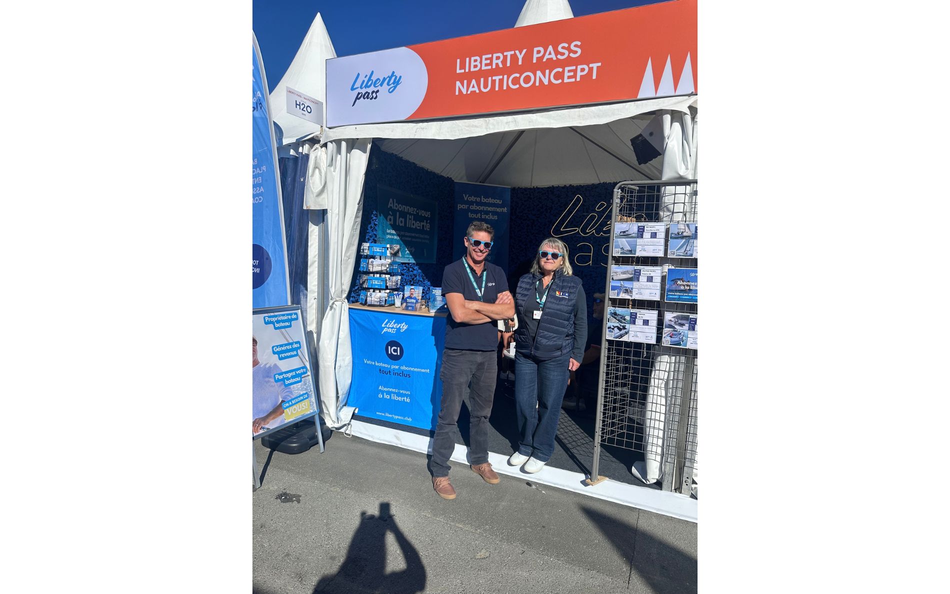 Sortie en bateau avec Liberty Pass
