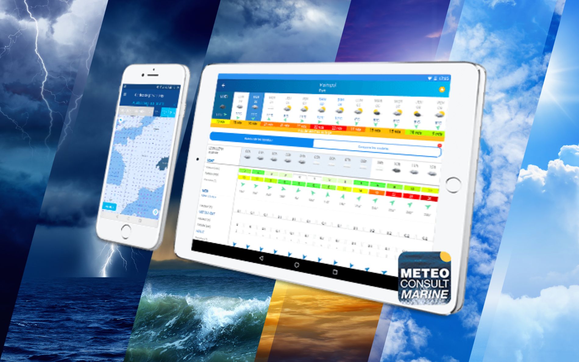Consulter la météo marine avant une sortie en automne