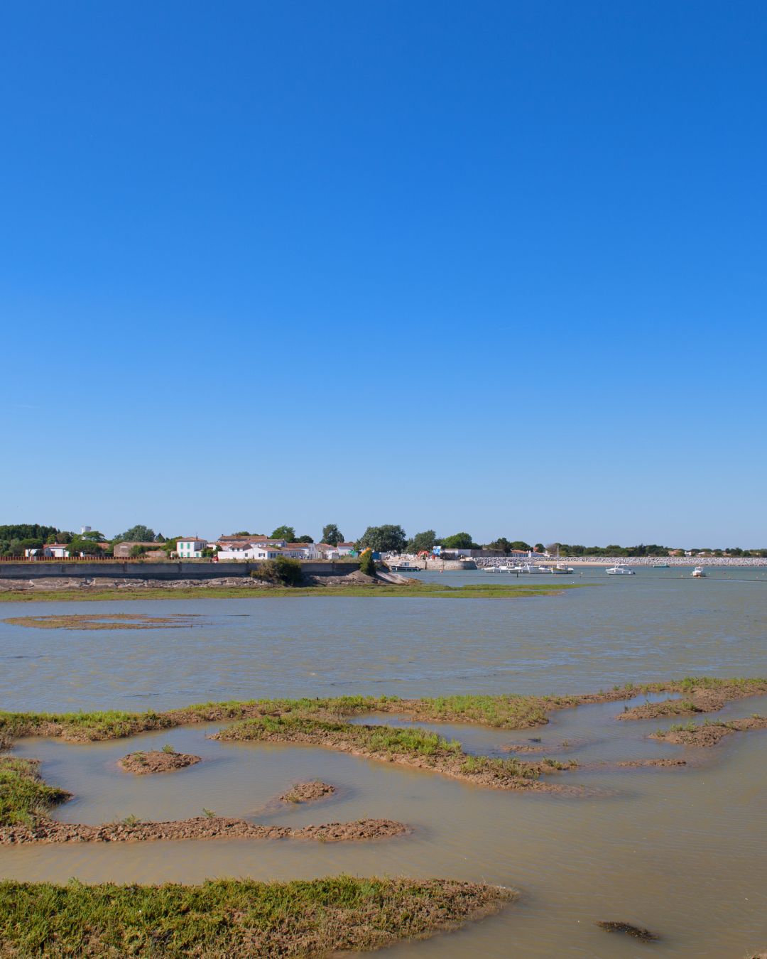 Navigation autour de l'Île de Ré sur l'océan Atlantique